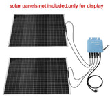 600W 700W 800W 1000W Panel Tie Micro Inverter Input DC 22V-60V Output AC120V/230V Home MPPT Solar On Grid System