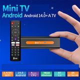 TV98 ATV H618 Android 14 BOX 8k mini Smart TV Box 5G Wifi
