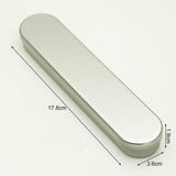 with Lid Edge Durable Metal Pencil Case Stationery Set Stylish Protective Gift Box for Home
