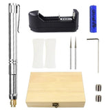 3.7V Electric Engraving Pen Kit Cordless Rechargeable Engraver Carve Tool For Etching Carving Drilg Dremel With Box