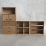 1:12 Dollhouse Miniature Multifunction DIY Mini Cabinet Furniture Decorative Accessories