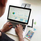 1200M Gigabit Dual Frequency Bluetooth 4.1 Audio Transmitter Receiver USB3.0 Wireless Adapter for PC Laptop Network Card