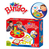 Hot BinGo Spinning Plate Toy Response Fun Parent Child Interactive Memory Game