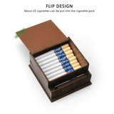 CRUSHER ABS Cigarette Case Automatic Bounce Cigarettes Can Store 20 Regular Size for Car Office Tobacco Box Smoking Accessories