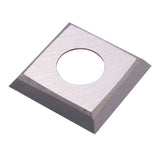 50Pcs Wood Turning Carbide Insert Blades Milg 30 Degree Lathe Chisel Replacement Blade 14X14x2mm