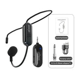 2.4G Wireless Microphone Headset Mic For Voice Amplifier Speaker Karaoke Computer Teaching Meeting Yoga Singing Micro Phone