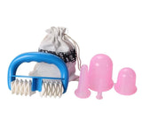 5pcs Silicone Anti Cellulite Cup Vacuum Cupping Ventosa Body Pain Relief Massage Roller Manual Suction Cups Therapy