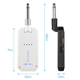 MD-5G Wireless 5.8G Guitar System Rechargeable Audio Transmitter and Receiver ISM Band for Electric Bass Guitars Amplifier