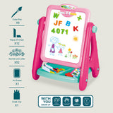 1 pc, Double-Sided Magnetic Drawing Board for Kids - Reversible Whiteboard & Blackboard with Teaching Supplies and Painting Accessories - Perfect Back to School Gift for Boys and Girls
