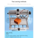 3018 Max Metal Router CNC Control 150w Spindle 3 Axis Wood Router DIY Laser Engraver Milling Machine Cutting engraving machine