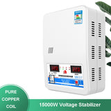 Automatic Intelligent Stabilizer For 220V Household High-Power 15kw Air Conditioner Special Voltage Regulator