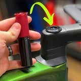 Designed SL7 Handlebar For Headset Expander Compression Plug Stainless Steel 1set 74g Aluminum Alloy Black+Red Hot Sale