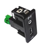 For VW Golf 7 USB+AUX Interface Connector Adapter Kit Carplay Switch 5Q0035726E 5G0035222E Replacement Accessories