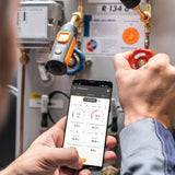 Testo 549i High-pressure Gauge (Bluetooth-compatible) Smart and Wireless Probe Refrigeration Pressure Gauge Meter 0560 1549