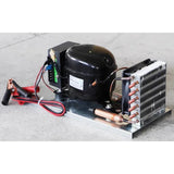 Compressor Condenser BD25HC for Car Solar Freezers and Marine Refrigerators - DC 12V/24V.