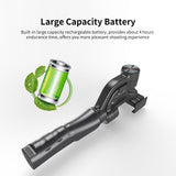 H4 3-Axis Smartphone Video Stabilizer - Black, Anti-Shake for Vlogs & Mobile Phone Videos
