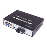 1Pair 1-channel 60hz Audio to Exder 20Km Single-mode Single-fiber SC Interface VGA 1080p Fiber Optic Extender