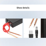 Portable Handheld Welder 6 Gears Adjustable Mini Spot Welding hine for 18650 Battery