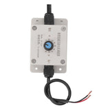30W Concrete Vibrator, 4000RPM Electric Vibrating Motor with Speed Controller & Adjustable Exciting Force DC 12V