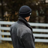 2 in 1 Mask Beanies Men Winter Balaclava Hat Full Face Shield Ski Bonnet Tactical Cycg Earmuffs Cap Knitted Headgear Suit