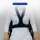Perforated Wheelchair Seat Anti-dumping Elastic Fixed Restraint Safty Belt For Disabled Patient Elderly Medical Accessories