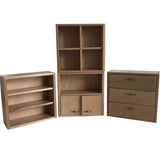 1:12 Dollhouse Miniature Multifunction DIY Mini Cabinet Furniture Decorative Accessories