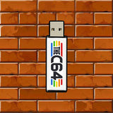 for C64 Mini Retro Console Plug and Play USB Stick U Game Disk with 5370 Games