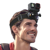 Quick Release Magnetic Headband Holder Head Belt Strap Mount for GoPro Action Camera Accessories