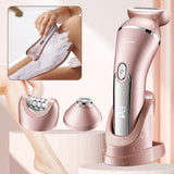 3 In 1 Women's Epilator Electric Remover For Women Painless And Effective Facial Hair Removal Home Razor Shaver Tool