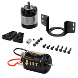 540 Brushed Motor 35T With 1:5 Reduction Gearbox For 1/14 Trailer 1/10 RC Car Crawler Axial SCX10 Traxxas TRX4 Replacement