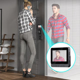 4.3inch IPS Screen Intercom Wireless Door Bell 2-ways 2.4G 1080P WiFi Doorbell Video Night IR Vision for Villa Home
