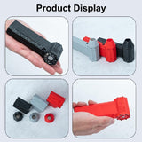 Mini Turbo Jet Fan Violent Turbofan 3+1 Speed Settings Rechargeable 120000RPM Brushless Motor 50m/s Dust Blower