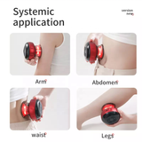 Smart Portable Heating Electric Cupping Therapy Massager Body Suction Scrapping Cupping Massage