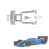 Metal Chassis Armor Protection Skid Plate Front Bumper For ARRMA 1/7 Felony Infraction Limitless RC Car Upgrade Parts