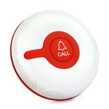 TD009 white and red single key calling device waterproof button