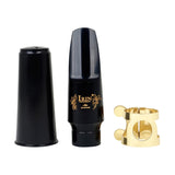 3pcs Set Professional Saxophone Mouthpiece+Clip+Clip Cap for Alto/Soprano Sax NEW