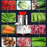 120KG/H Multi-function Food Cutter Electric Chopper Dumpg stuffing Ginger Garlic/Chili/Meat/Vegetable Stuffing hine