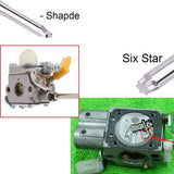 Carburetor Adjustment Kit 2 Cycle Engines, Carb Tune Up Adjusting Tool for Trimmer Weedeater Chainsaw