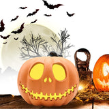 Halloween Lantern Lights Plastic Flashing Light Up Pumpkin Battery Operated Garden Patio Front Door Porch Decor