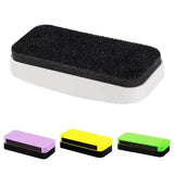 Adsorbable Whiteboard Eraser Easy Use Wipe Clean Helpful Classroom Magnetic Black Board Brush School Supplies
