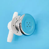 Φ11.5mm Five-hole Needle 35mm ABS Cover Bubble Chromed Cap Nylon Base Hot Tub Air Massage Bathtub Jet Nozzle