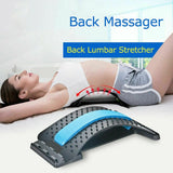 Fiess Massager Waist Spine Relaxation Pain Relief Posture Back Support Stretcher Correction Device