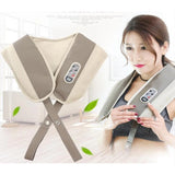 Cervical Massage shawls with Heat Deep Kneading Shoulders Legs Foot Full Body Portable Electric Massager Home Office