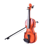 Simulated Music Practice for Beginners Violin Kit Musical Instrument Exquisite Workmanship Performance Props