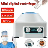 Laboratory Electric Centrifuge 900-2 Low Speed 4000rpm 2086xg 6*20ml EU US Plasma Serum PRP PRF Separate hine Educational Kit