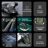 M5 Honeycomb Lightweight USB Wired Ergonomic RGB PAW3325 Chip 800-12000DPI E-sports Game Mouse for PC Laptop Tablet