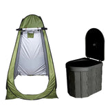 Outdoor Portable Convenient Car-mounted Folding Toilet with Tent for Travel Adult Children Potty Odor-proond Non-slip