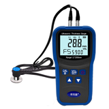 Measuring Range 1.2~ 220mm ( steel ) Glass Plastic Pipe Valve Thickness TECMAN TM130D Ultrasonic Thickness Gauge