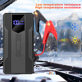 20000mAh 12V Portable Jump Starter Multifunctional Power Bank Digital Display Battery Charger Car Emergency Booster