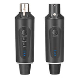 New 2.4G XLR Wireless Transmitting & Receiving System Dynamic Condenser Microphone Reverberation Adjustment